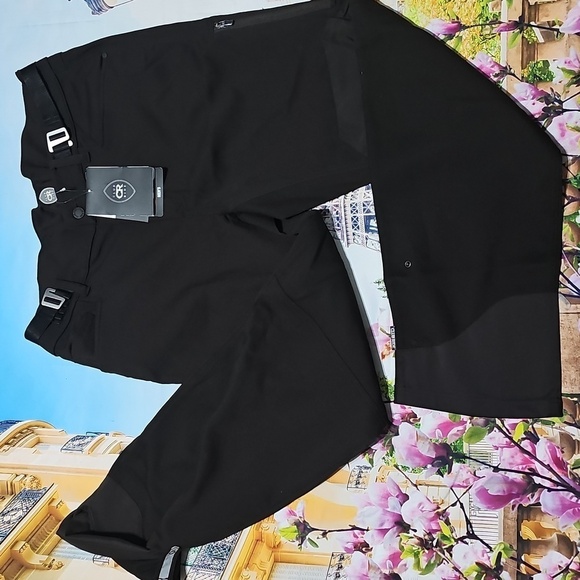 CR Club Ride Dark Brown Pants with Belt Size XL New‎ - Picture 3 of 9